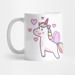 Cute Girl Unicorn Mug